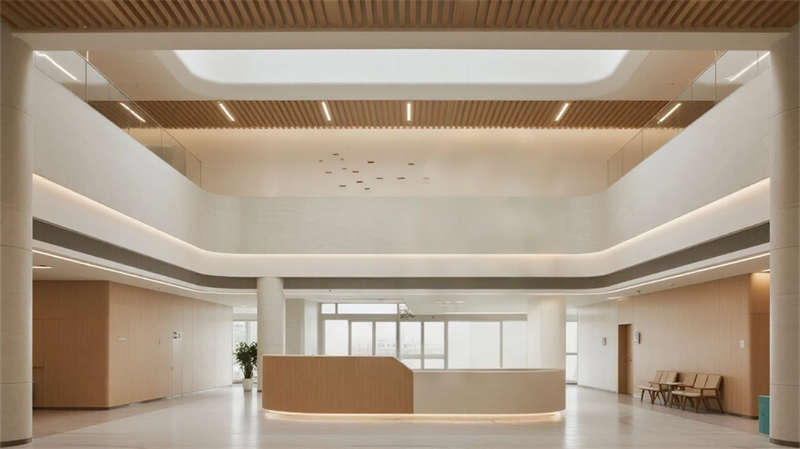 現代簡約康養空間，合肥康養醫院裝修設計效果圖